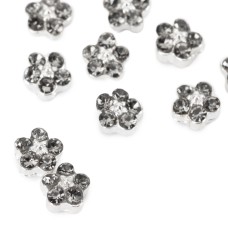 Molly Nails 3D K1126 - Декорации за нокти черни цветя 10бр. Molly Nails 3D K1126 - Декорации за нокти черни цветя 10бр.